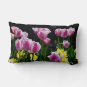 チューリップとダフォジル ランバークッション (裏面)