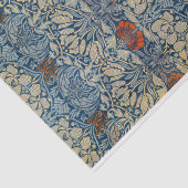 チューリップとバラ日付、デザイン1876 William Morris 薄葉紙 (詳細)