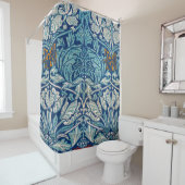 チューリップとバラ（1890年）ウィリアム・モリス シャワーカーテン (インサイチュ)