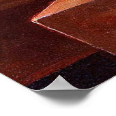 チューリップとヒヤシンスのバラの花の静止ライフ ポスター (角)