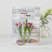 チューリップとヒヤシンスの招待状 招待状 (スタンド正面)