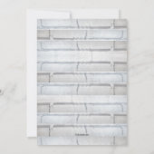 チューリップとヒヤシンスの招待状 招待状 (裏面)