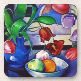 チューリップとフルーツコースターセット6 コースター