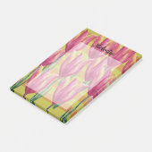 チューリップとラインのポストイット注記 ポストイット (アングル)