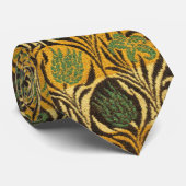 チューリップとリリー模様（William Morris著） ネクタイ (ロール)