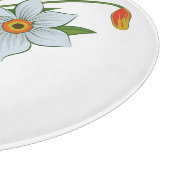 チューリップと水仙の花 カッティングボード (角)