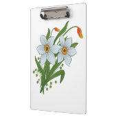 チューリップと水仙の花 クリップボード (左)