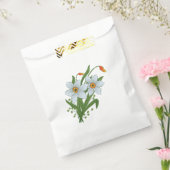 チューリップと水仙の花 フェイバーバッグ (封をした状態)