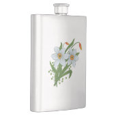 チューリップと水仙の花 フラスク (右)