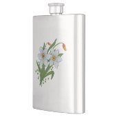 チューリップと水仙の花 フラスク (左)