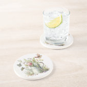 チューリップと蝶との散水缶 コースター (側面)