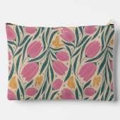 チューリップと蝶 アクセサリーポーチ (裏面)