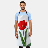 チューリップのエプロン エプロン (着用した状態)