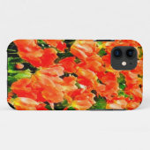 チューリップのオレンジ色の畑 Case-Mate iPhoneケース (裏面(横))