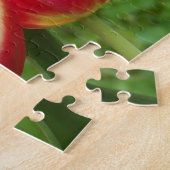 チューリップのクローズアップ ジグソーパズル (側面)