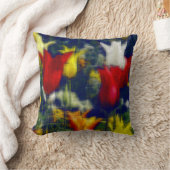 チューリップのデジタル効果スタイル"impression" クッション (ブランケット)