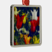 チューリップのデジタル効果スタイル"impression" メタルオーナメント (右)