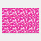 チューリップのパターンコレクション ラッピングペーパーシート (正面2)