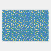 チューリップのパターンコレクション ラッピングペーパーシート (正面)