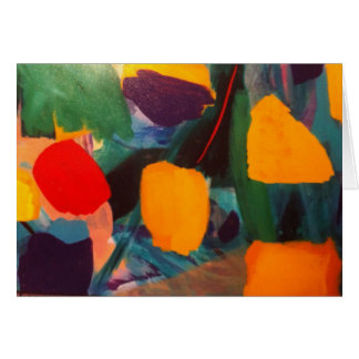 チューリップのフェスティバルカード