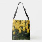 チューリップのフェスティバル- 27十字の遺体袋 クロスボディバッグ (裏面)