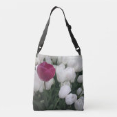 チューリップのフェスティバル- 58十字の遺体袋 クロスボディバッグ (裏面)