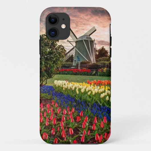 チューリップのフェスティバル Case-Mate iPhoneケース (裏面)