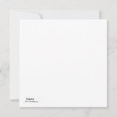 チューリップのマウス介護カード サンキューカード (裏面)