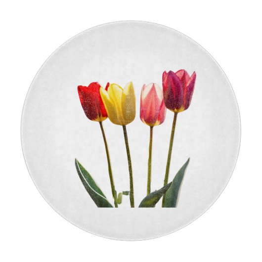 チューリップの切削板 カッティングボード (正面)