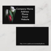 チューリップの名刺 名刺 (正面/裏面)