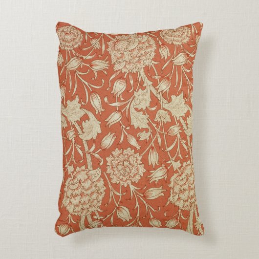 チューリップの壁紙のデザイン1875年 アクセントクッション (正面(垂直))