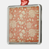 チューリップの壁紙のデザイン1875年 メタルオーナメント (左)