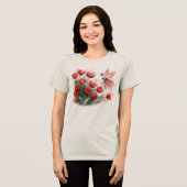チューリップの妖精 トライブレンドＴシャツ (正面全面)