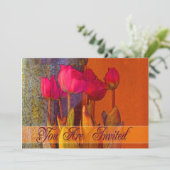 チューリップの招待状 招待状 (スタンド正面)