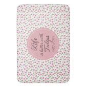 チューリップの方が生活が良い – パターン バスマット (正面縦)