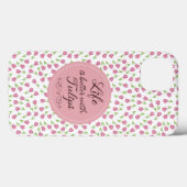 チューリップの方が生活が良い – パターン Case-Mate iPhoneケース (裏面 (横))