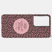 チューリップの方が生活が良い – パターン SAMSUNG GALAXYケース (左側面)