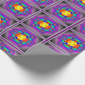 チューリップの春包装紙 ラッピングペーパー (角)