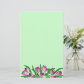 チューリップの時間文房具 便箋 (スタンド正面)