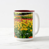 チューリップの時間 ツートーンマグカップ (正面右)