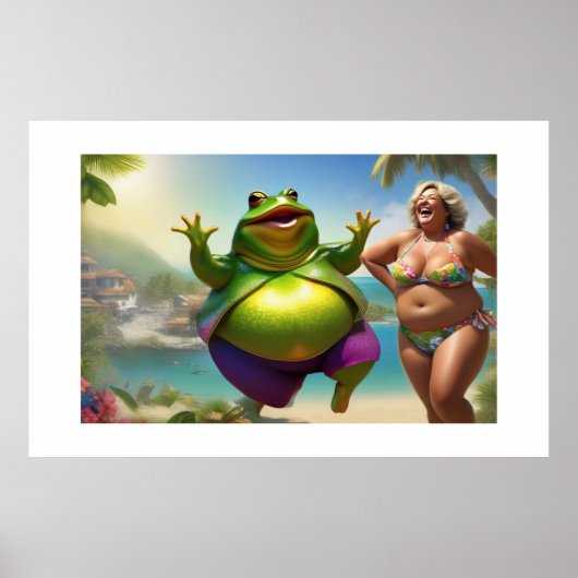 「チューリップの爪先だ、ジャネット！」 ポスター (正面)