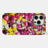 チューリップの畑 iPhoneケース (裏面横)