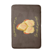 チューリップの花があなたのハートに合感動的う バスマット (正面縦)