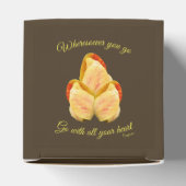 チューリップの花があなたのハートに合感動的う フェイバーボックス (上部)