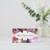 チューリップの花の写真のBisnessエレガントなカード 名刺 (スタンド正面)