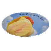 チューリップの花を一度に1日感動的咲かせる カッティングボード (角)