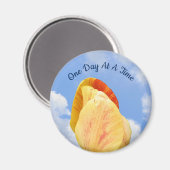 チューリップの花を一度に1日感動的咲かせる マグネット (正面/裏面)