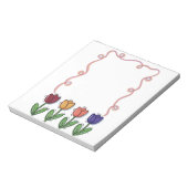 チューリップの花日記 ノートパッド (回転)