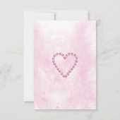 チューリップの花束の母の日カード カード (裏面)