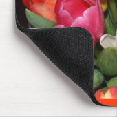 チューリップの花火のマウスパッド マウスパッド (コーナー)